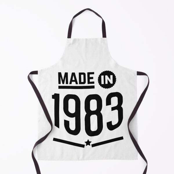 Item preview, Made in 1983 birthday gift design designed and sold by rodmendonca.