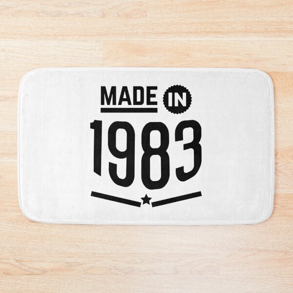 Item preview, Made in 1983 birthday gift design designed and sold by rodmendonca.