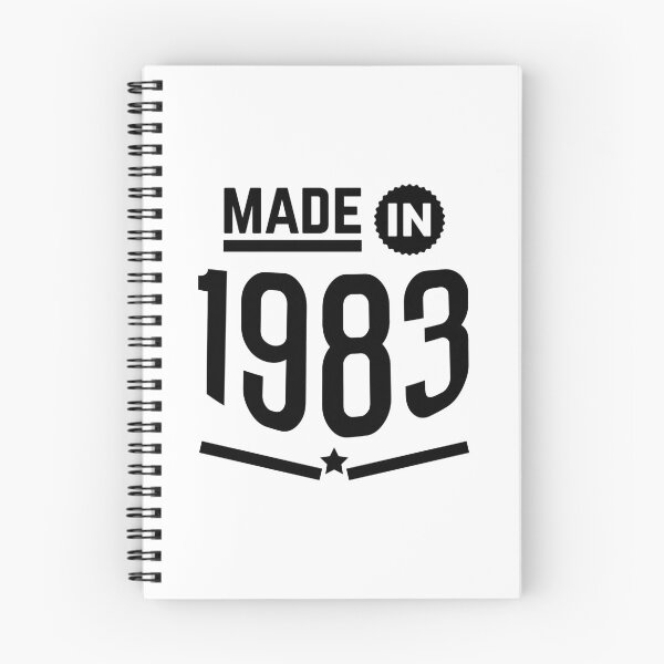 Item preview, Made in 1983 birthday gift design designed and sold by rodmendonca.
