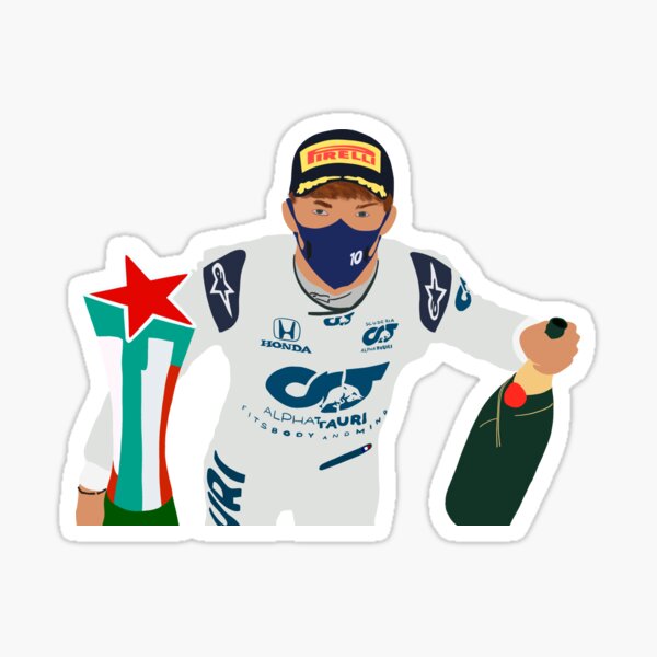 Item preview, Pierre Gasly - win at Monza designed and sold by Justonegirl06.