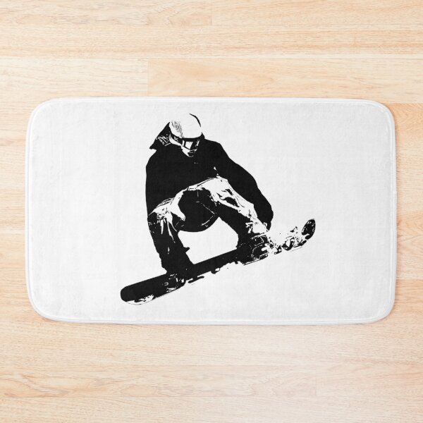 Item preview, Vector design of a snowboarder during air trick designed and sold by graphicassault.