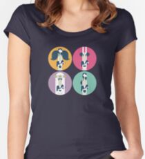 Frank Zappa (portrait) Women's Fitted Scoop T-Shirt