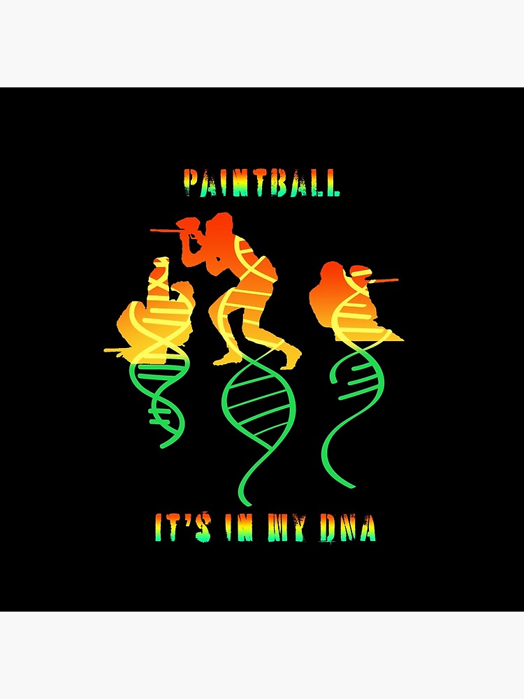 "Paintball DNA" Poster for Sale by BillyLaughs Redbubble