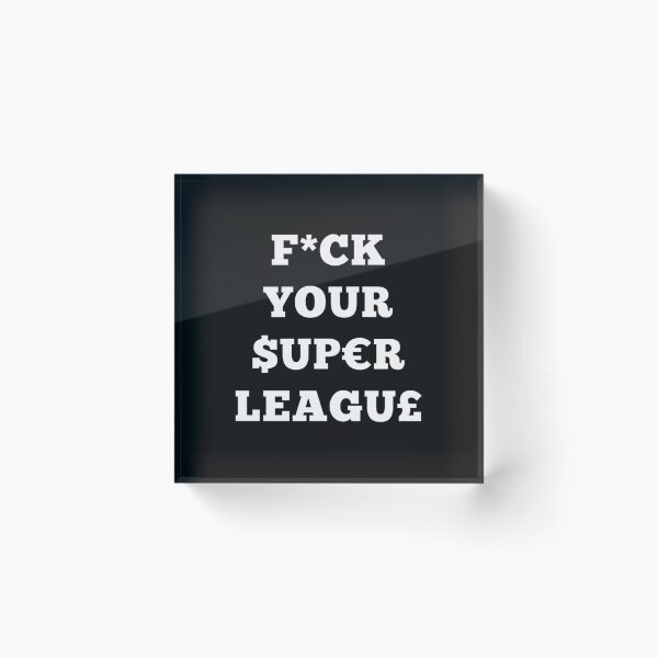Item preview, Super League - Say no to European Super League, boycott ESL football designed and sold by RogersBarry.