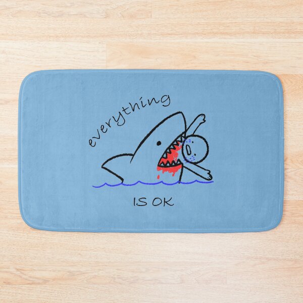 Item preview, Funny Shark Attack designed and sold by Skycrow.