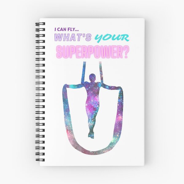 Item preview, I Can Fly...What's Your Superpower? Aerial Silks, Hammock, Sling, Aerialists, and Circus! designed and sold by FlyingFoxDesign.