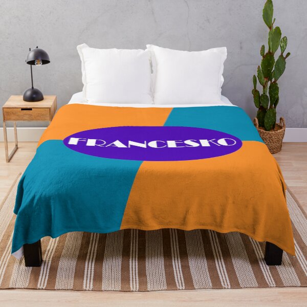 Item preview, Blue-orange cool texture with Francesko logo designed and sold by Francesko221.