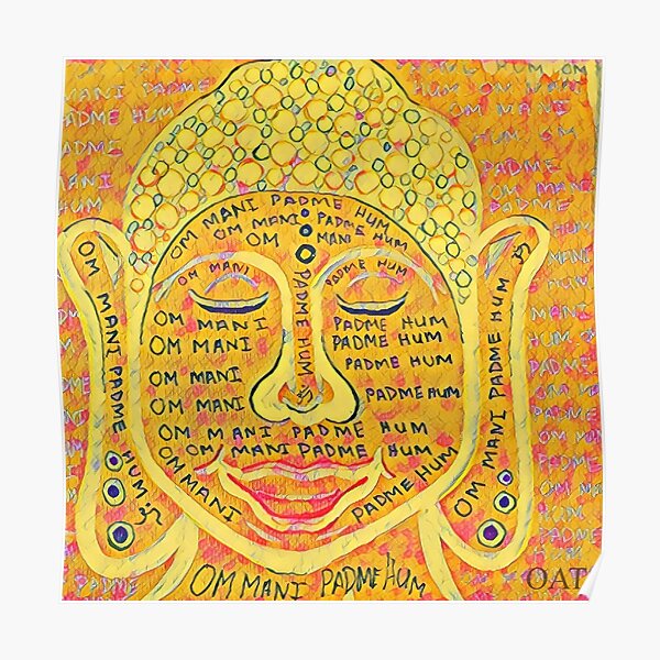Buddha of Compassionate Creativity Poster