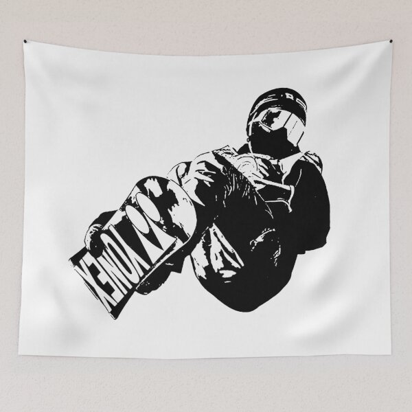 Item preview, Vector design of a freestyle snowboarder  designed and sold by graphicassault.