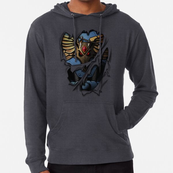 Space Wolves Armor Lightweight Hoodie