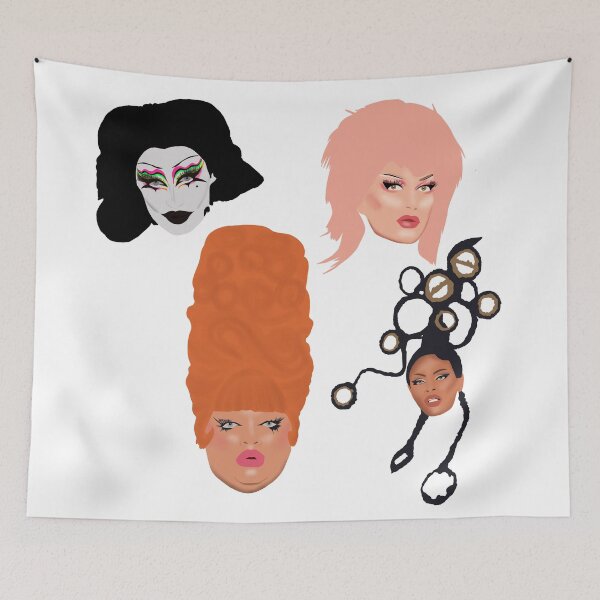 Item preview, Ru Paul's Drag Race Season 13 Finalists designed and sold by Isabella Ferrari.