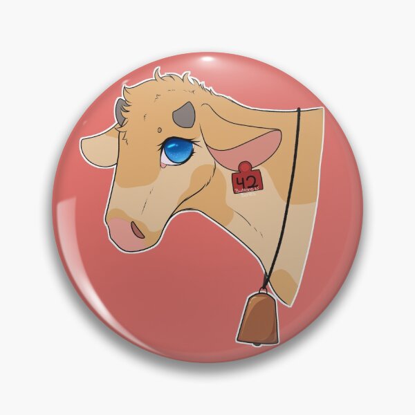 Item preview, Golden Moo designed and sold by ButtonsNBones.