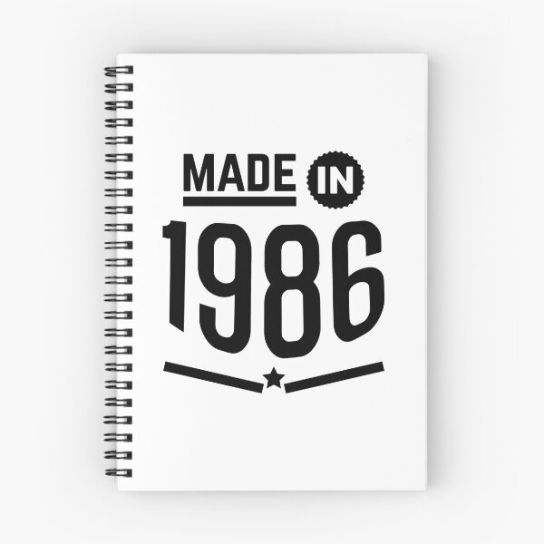 Item preview, Made in 1986 birthday gift design designed and sold by rodmendonca.
