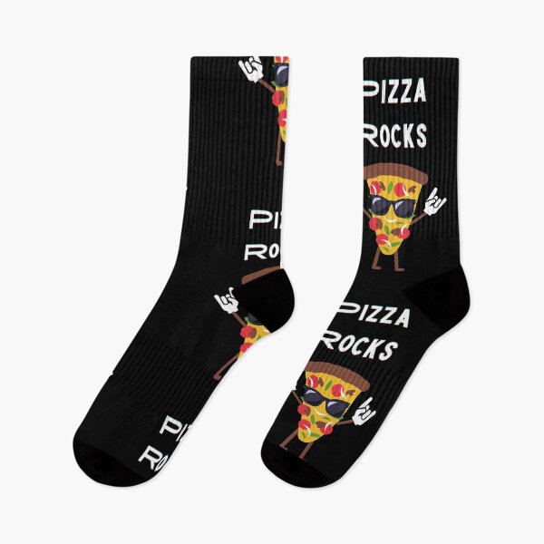 Item preview, Pizza Rocks,I Love Pizza-Gift for Foodie Pizza Lover,Rock On With Pizza,Junk Food designed and sold by WW-Designz.