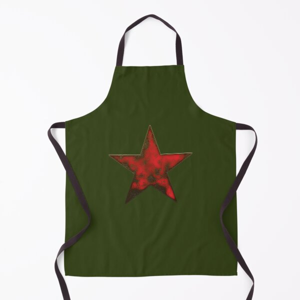 Item preview, Grunge Metal Effect Red Star designed and sold by iscaStudioArt.