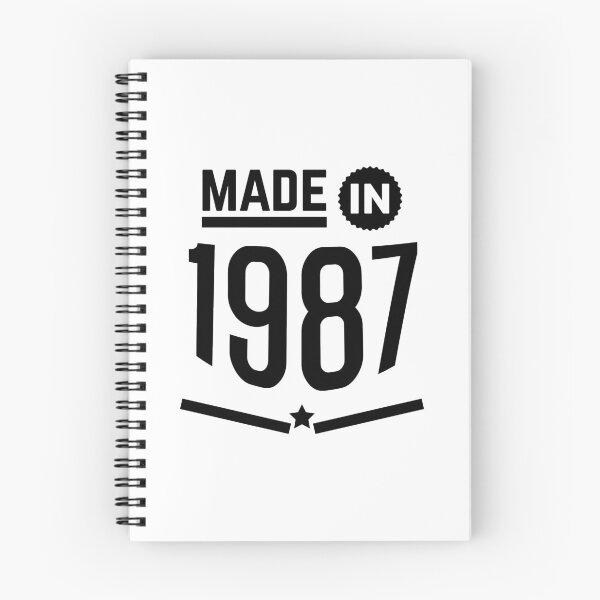 Item preview, Made in 1987 birthday gift design designed and sold by rodmendonca.