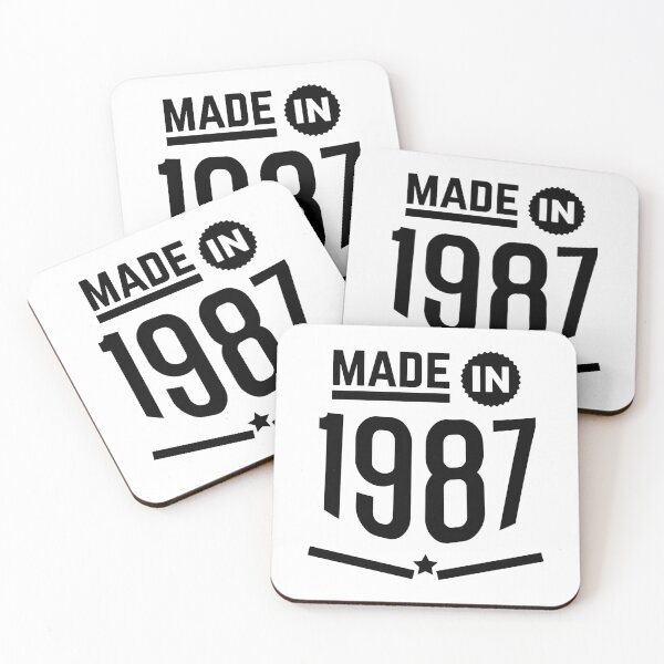 Item preview, Made in 1987 birthday gift design designed and sold by rodmendonca.