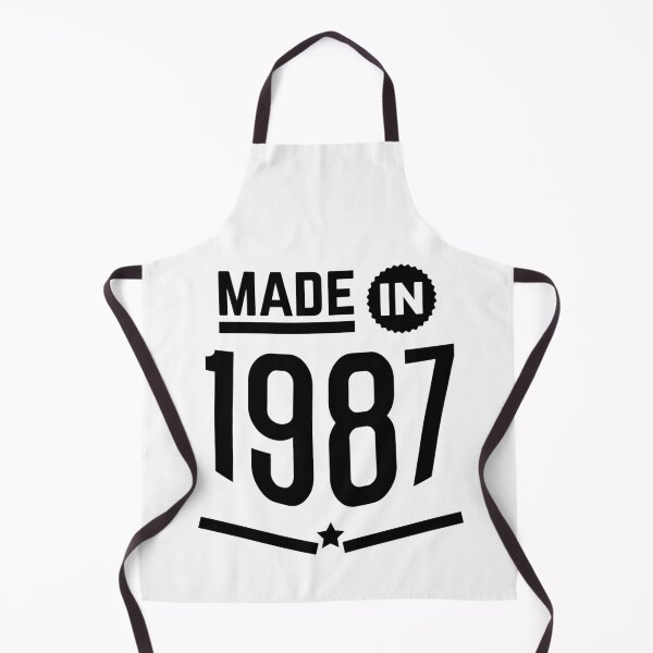 Item preview, Made in 1987 birthday gift design designed and sold by rodmendonca.