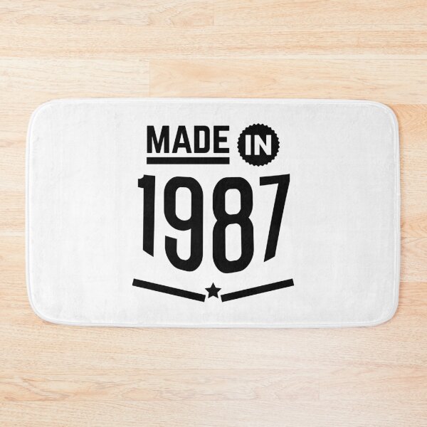 Item preview, Made in 1987 birthday gift design designed and sold by rodmendonca.
