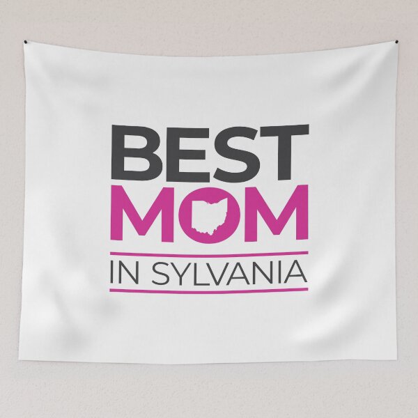 Item preview, Best Mom In Sylvania Ohio (pink/gray) designed and sold by OddPop.