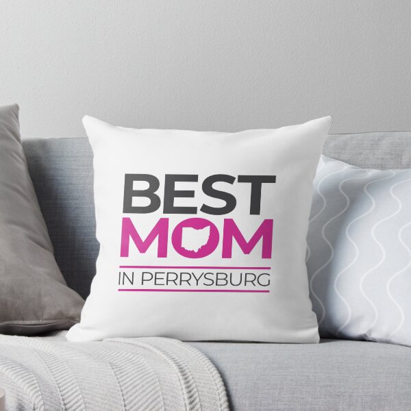 Item preview, Best Mom In Perrysburg Ohio (pink/gray) designed and sold by OddPop.