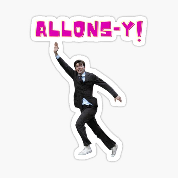 Item preview, Allons-y! David Tennant designed and sold by Amirhanyashka.