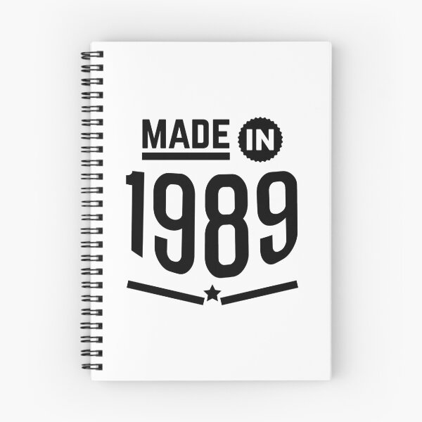 Item preview, Made in 1989 birthday gift design designed and sold by rodmendonca.