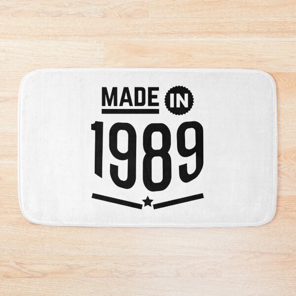 Item preview, Made in 1989 birthday gift design designed and sold by rodmendonca.