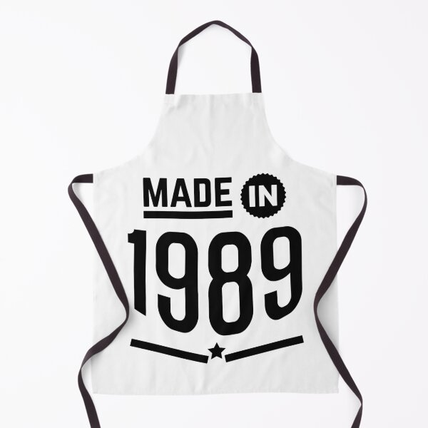 Item preview, Made in 1989 birthday gift design designed and sold by rodmendonca.
