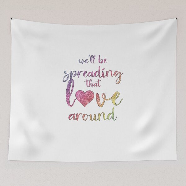 Item preview, Trolls-Inspired "Spreading That Love" designed and sold by mulberrydragon.