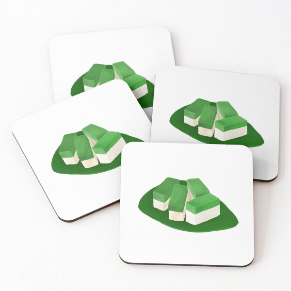 Item preview, Kuih Seri Muka (Malaysian delicacy series) designed and sold by CatDraws.