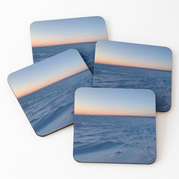 Item preview, Snowy Waves Out On The Lake designed and sold by ALostPenguin.