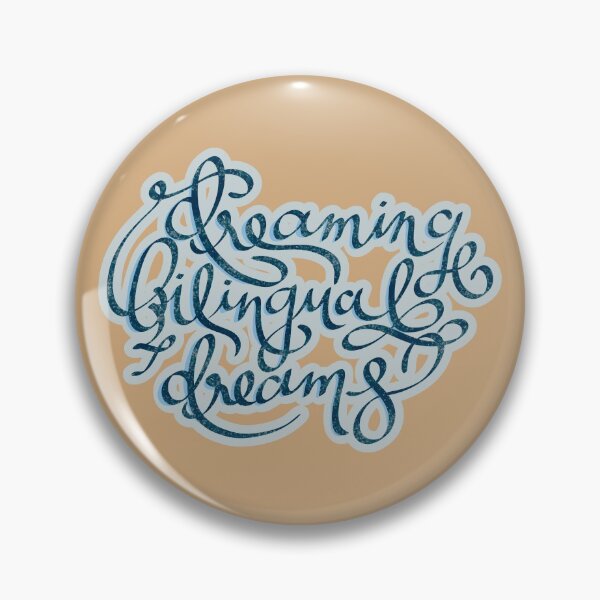 Item preview, Dreaming Bilingual Dreams | Hand Lettering designed and sold by Sarahelena Barrios.