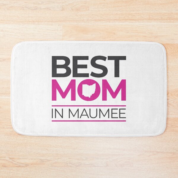 Item preview, Best Mom In Maumee Ohio (pink/gray) designed and sold by OddPop.