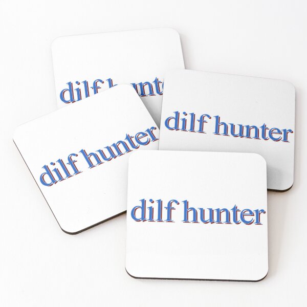 Item preview, DILF HUNTER BLUE WORD ART designed and sold by smlangann.
