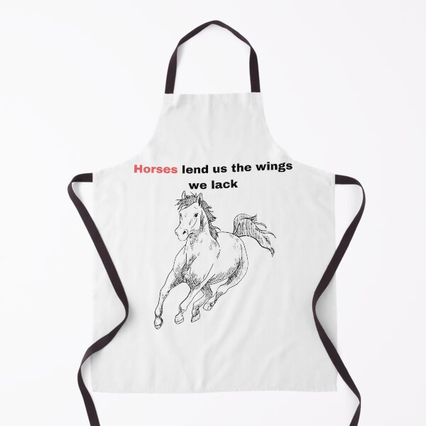 Item preview, Horses lend us the wings we lack designed and sold by CrossTheL1ne.