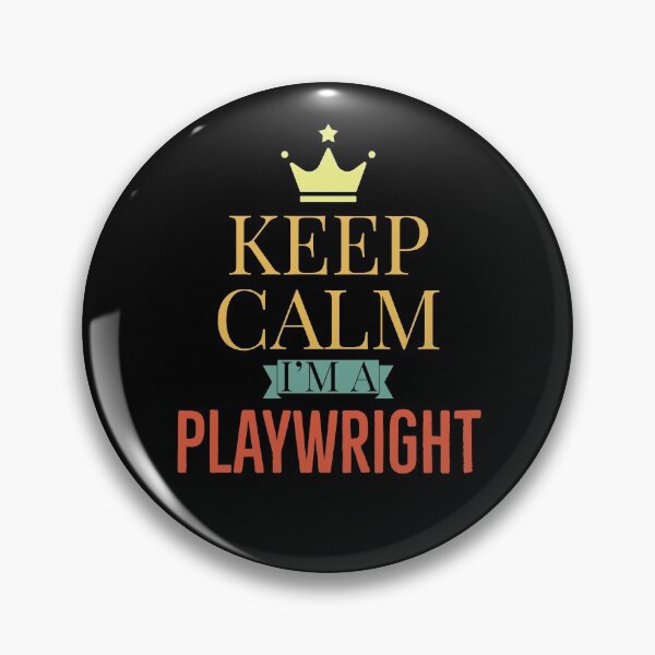 Item preview, Keep Calm Im A Playwright designed and sold by Luna1Shop.
