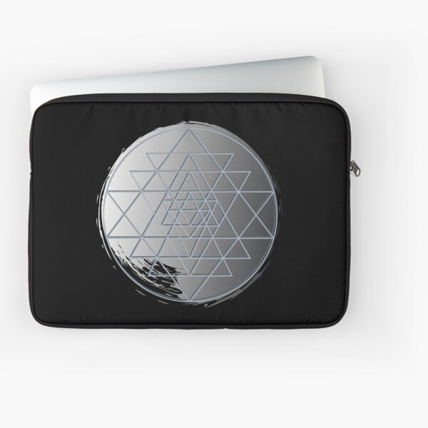 Vista previa del artículo con la obra «Sri Yantra en plata», diseñado y vendido por Ksaavet.
