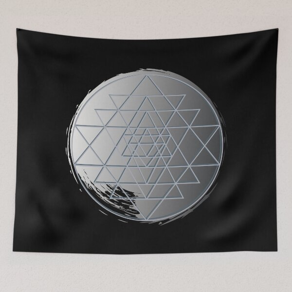 Item preview, Sri Yantra on Silver designed and sold by Ksaavet.