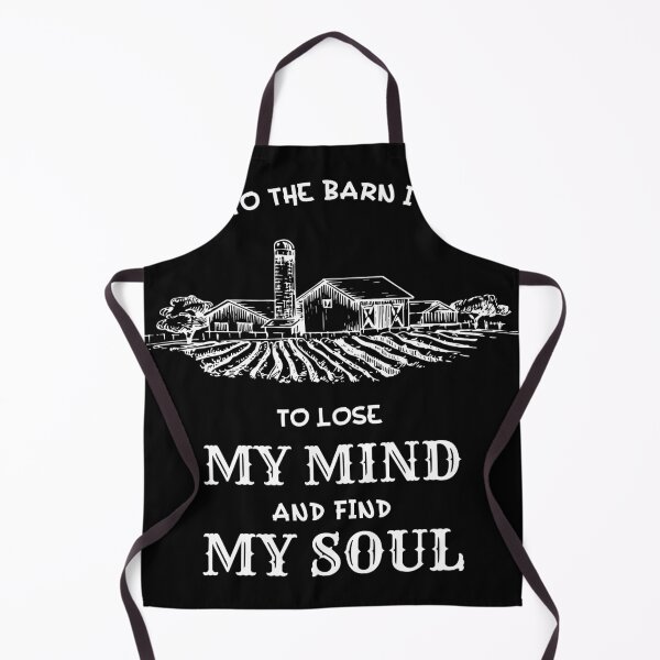 Item preview, And into the Barn i go to lose my Mind Funny Farmer Saying designed and sold by Rzelemenz.