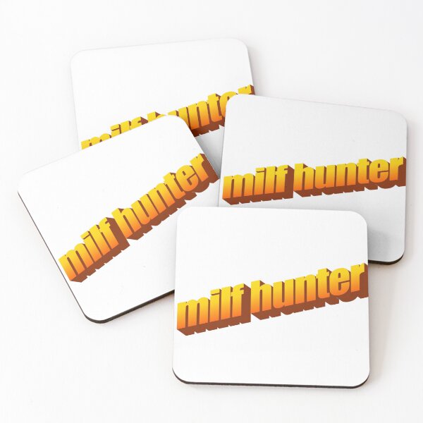 Item preview, MILF HUNTER ORANGE WORD ART designed and sold by smlangann.