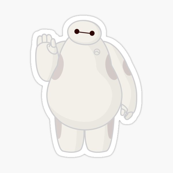 Big Hero prototype healthcare robotic Sticker for Sale by ArmandoShop