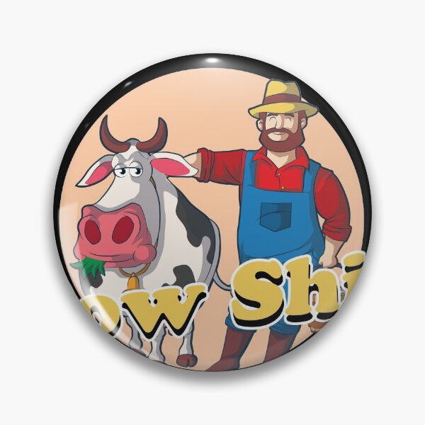 Item preview, I Love the Smell of Cow shit in the morning Cow and Farmer   designed and sold by Rzelemenz.