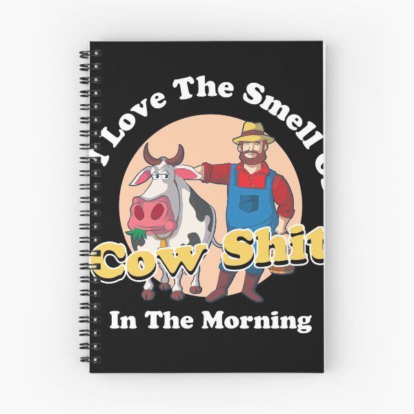 Item preview, I Love the Smell of Cow shit in the morning Cow and Farmer   designed and sold by Rzelemenz.