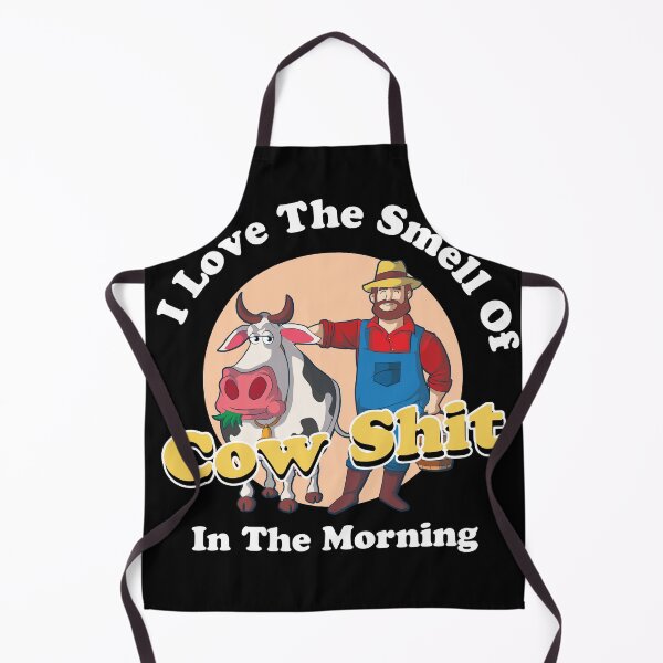 Item preview, I Love the Smell of Cow shit in the morning Cow and Farmer designed and sold by Rzelemenz.