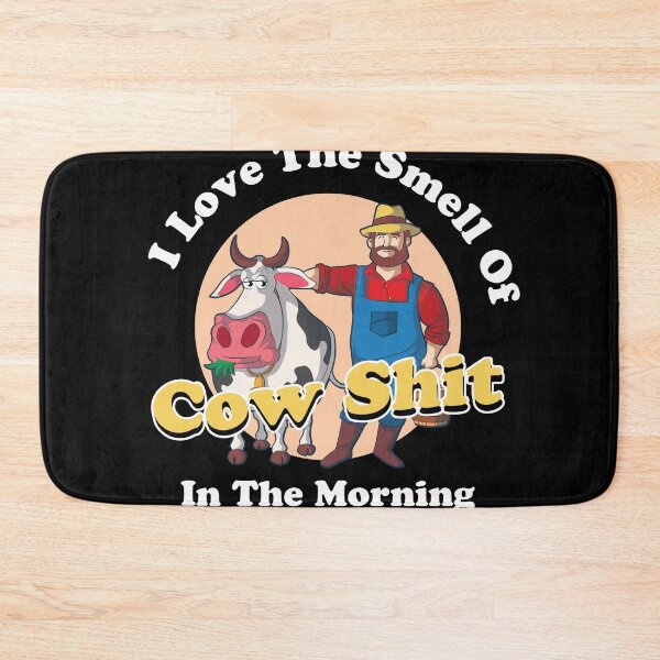 Item preview, I Love the Smell of Cow shit in the morning Cow and Farmer   designed and sold by Rzelemenz.