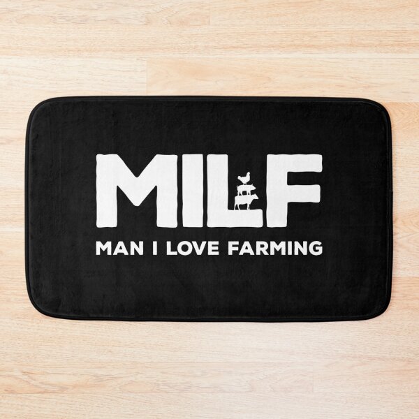Item preview, Man I love farming MILF designed and sold by inkedtee.