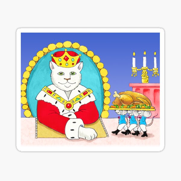 Item preview, "King Leo and the Feast (Cover)" designed and sold by gigiamal.