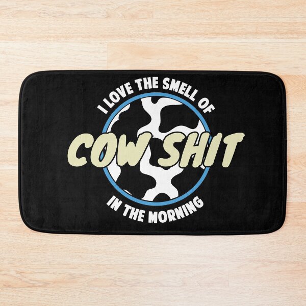 Item preview, I Love the Smell of Cow shit in the morning Cow and Farmer   designed and sold by Rzelemenz.