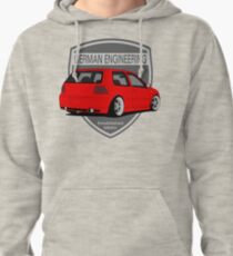German Engineering -Red Pullover Hoodie
